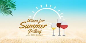 summer wine tasting at Hearsay 