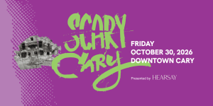 Scary Cary Halloween bar crawl in Downtown Cary NC on October 30